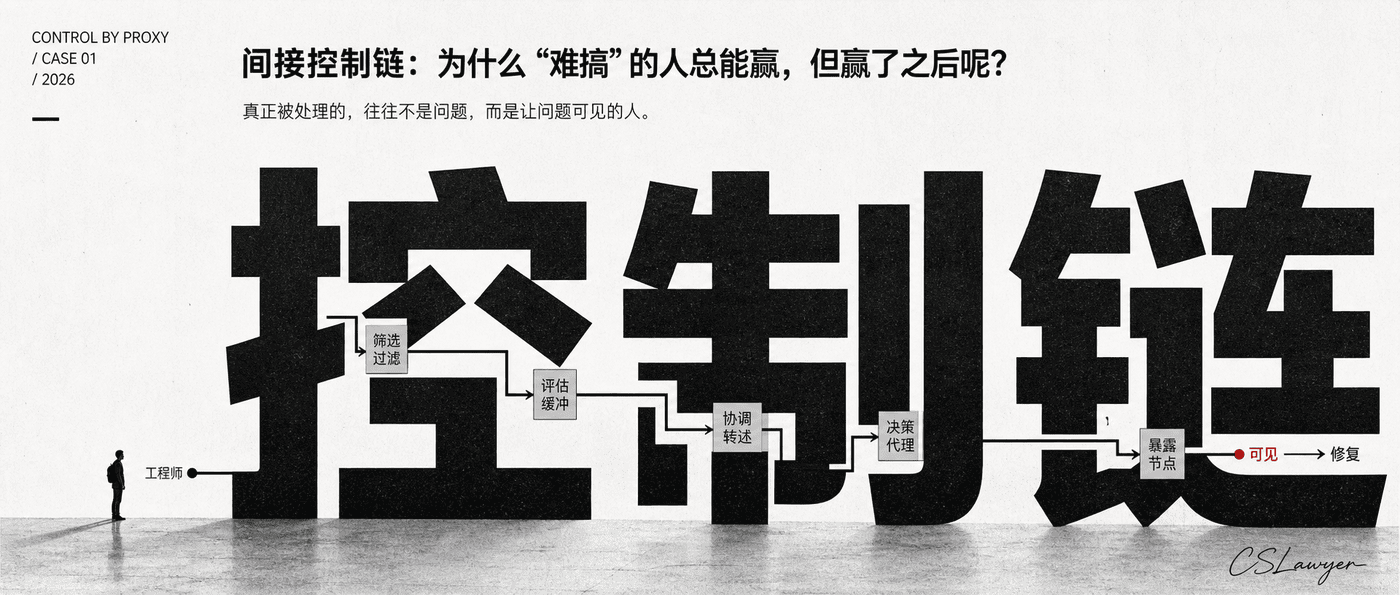 间接控制链：为什么