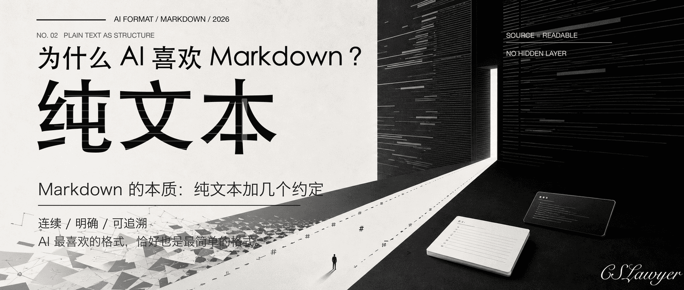 为什么 AI 喜欢 Markdown？封面图