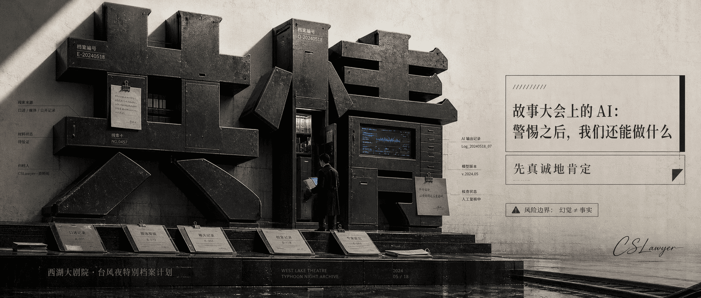 故事大会上的 AI：警惕之后，我们还能做什么封面图